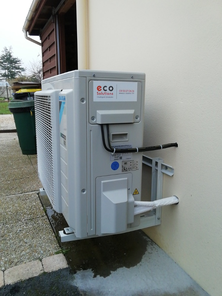 pompe-a-chaleur-DAIKIN Installation d'une pompe à chaleur air/air par Eco Solutions